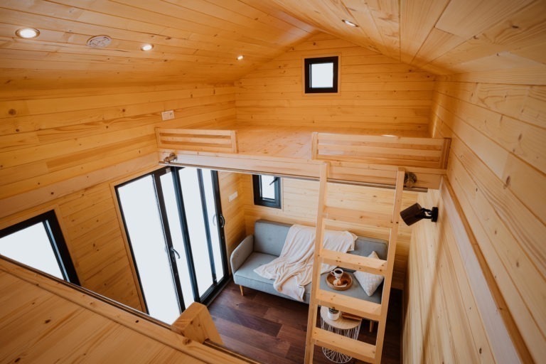 tiny house colibri mezzanine