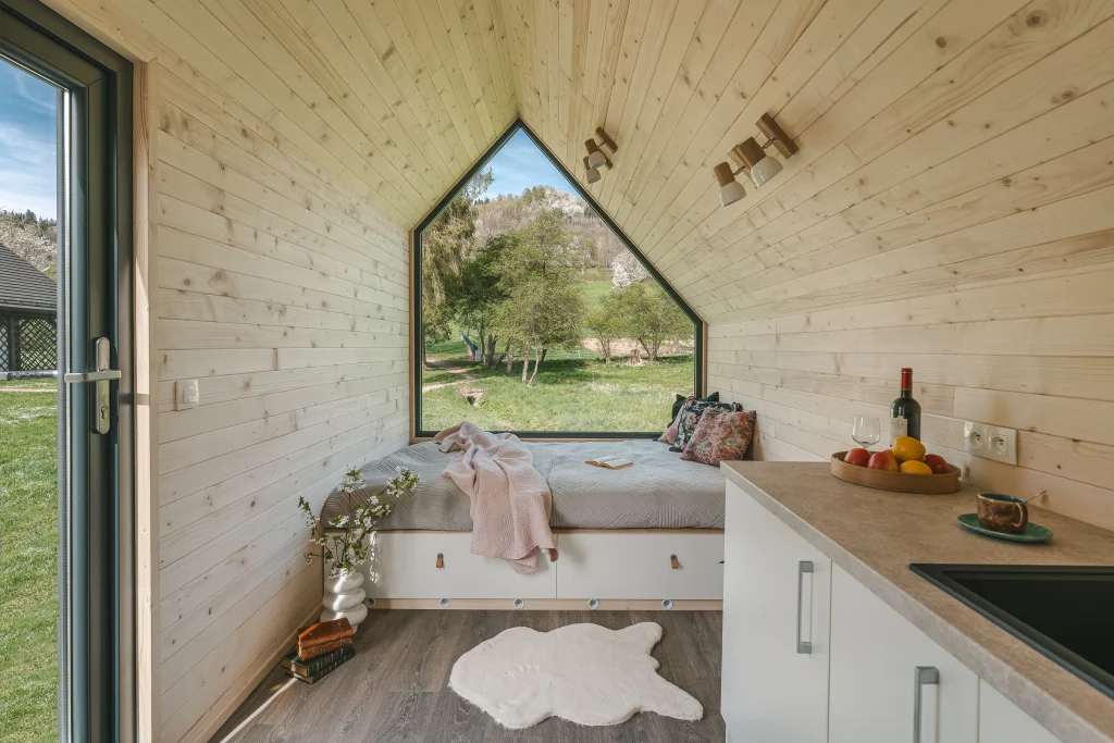 tiny house le nid chambre 02